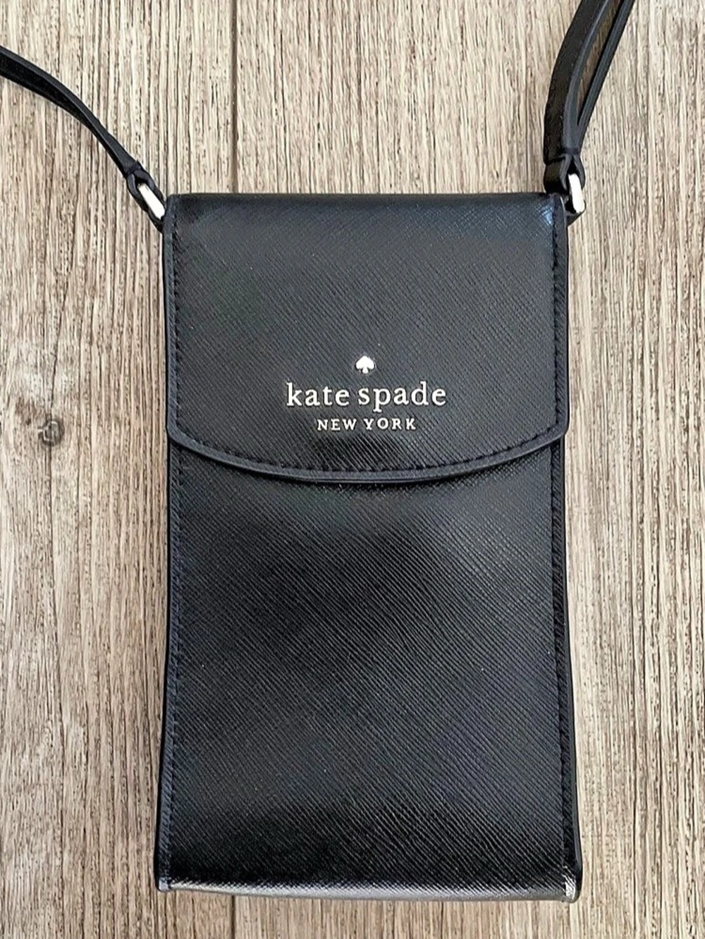 Kate Spade Black Crossbody Phone Bag